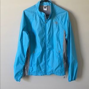 NORTH FACE Flt Series Sky Blue/Gray Jacket vented